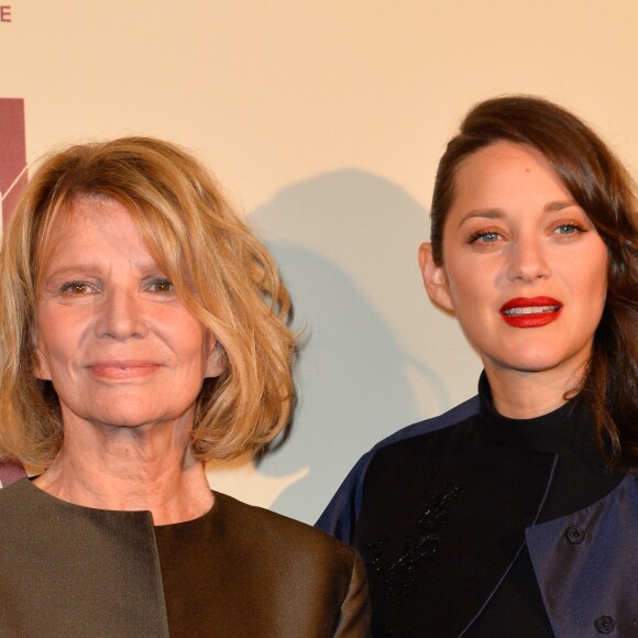 Nicole Garcia et Marion Cotillard - Avant-première du film "Mal de Pierres" au cinéma Gaumont Champs-Elysées Marignan à Paris, le 10 octobre 2016.