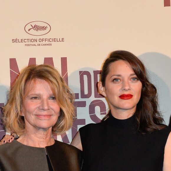 Alex Brendemühl, Nicole Garcia, Marion Cotillard et Louis Garrel - Avant-première du film "Mal de Pierres" au cinéma Gaumont Champs-Elysées Marignan à Paris, le 10 octobre 2016.