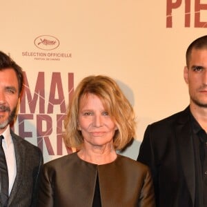 Alex Brendemühl, Nicole Garcia et Louis Garrel - Avant-première du film "Mal de Pierres" au cinéma Gaumont Champs-Elysées Marignan à Paris, le 10 octobre 2016.
