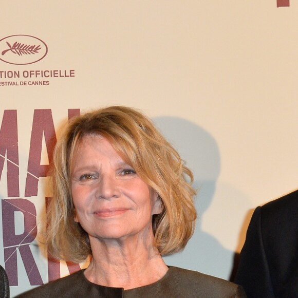 Alex Brendemühl, Nicole Garcia et Louis Garrel - Avant-première du film "Mal de Pierres" au cinéma Gaumont Champs-Elysées Marignan à Paris, le 10 octobre 2016.