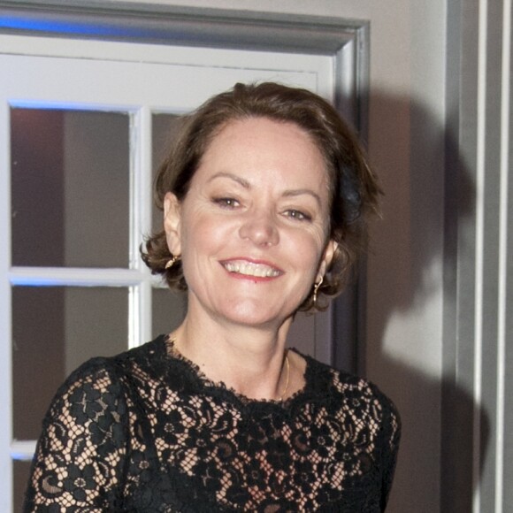 Cendrine Dominguez au "Autism Charity Gala - Sur les Bancs de l'Ecole" au pavillon Gabriel à Paris. Le 12 octobre 2015