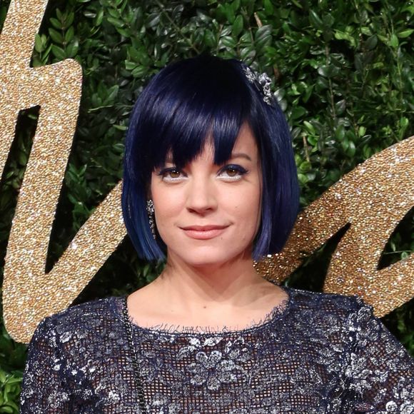 Lily Allen à la Soirée des "British Fashion Awards" à Londres. Le 23 novembre 2015