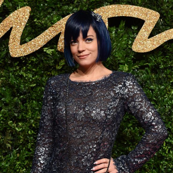 Lily Allen au British Fashion Awards 2015 à Londres, le 23 novembre 2015