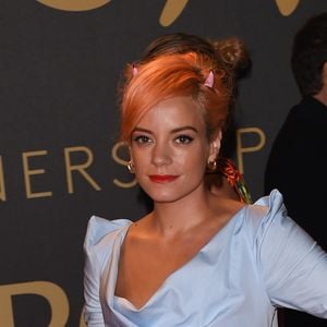 Lily Allen lors de la Cérémonie "The British Fashion Awards" 2014 à Londres, le 1er décembre 2014.