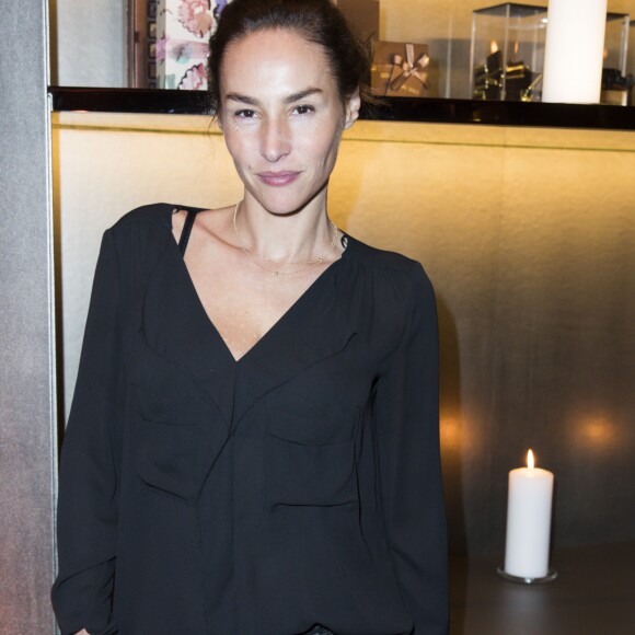 Vanessa Demouy lors de la soirée de réouverture de l'Emporio Armani Caffé au 149 boulevard Saint-Germain à Paris, le 13 octobre 2016