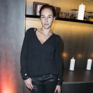 Vanessa Demouy lors de la soirée de réouverture de l'Emporio Armani Caffé au 149 boulevard Saint-Germain à Paris, le 13 octobre 2016