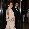 Cheryl Fernandez-Versini (Cheryl Cole) et son mari Jean-Bernard Fernandez-Versini rentrent à l'hôtel Martinez après leur soirée à Cannes le 15 mai 2015, lors du 68 ème Festival International du Film de Cannes