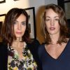 Exclusif - Anne Parillaud avec sa fille Juliette Besson - Soirée de la présentation du "Nouvel écrin Studio Harcourt" à Paris le 17 octobre 2016. Le mythique studio photo parisien revient dans son quartier d'origine, le XVIème arrondissement, et pose ses valises dans un hôtel particulier de la rue de Lota. On y va pour ? Le portrait unique en noir et blanc, le nouvel espace d'exposition et le Café Harcourt by Dalloyau. © Coadic Guirec/Bestimage