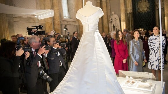 Silvia, Victoria et Sofia de Suède: Nostalgie devant les robes de mariée royales