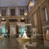 Inauguration le 17 octobre 2016 au palais royal Drottningholm à Stockholm de l'exposition "Les robes de mariée royales, 1976-2015".