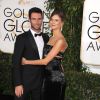 Adam Levine et sa femme Behati Prinsloo - 72ème cérémonie annuelle des Golden Globe Awards à Beverly Hills. Le 11 janvier 2015