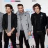 One Direction (Zayn Malik, Liam Payne, Louis Tomlinson, Harry Styles et Niall Horan) à la Soiree "American Music Awards 2013" a Los Angeles, le 24 novembre 2013.
