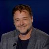 Russell Crowe sur le plateau de l'émission TV "Che tempo che fa" à Milan. Le 22 mai 2016