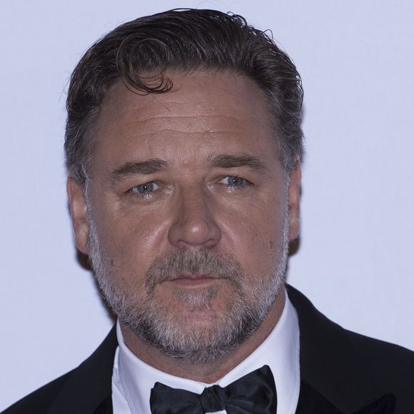 Russell Crowe et Ryan Gosling à la première de ''The Nice Guys' à Rome, le 20 mai 2016 © Barbara Como/Pacific Press via Bestimage