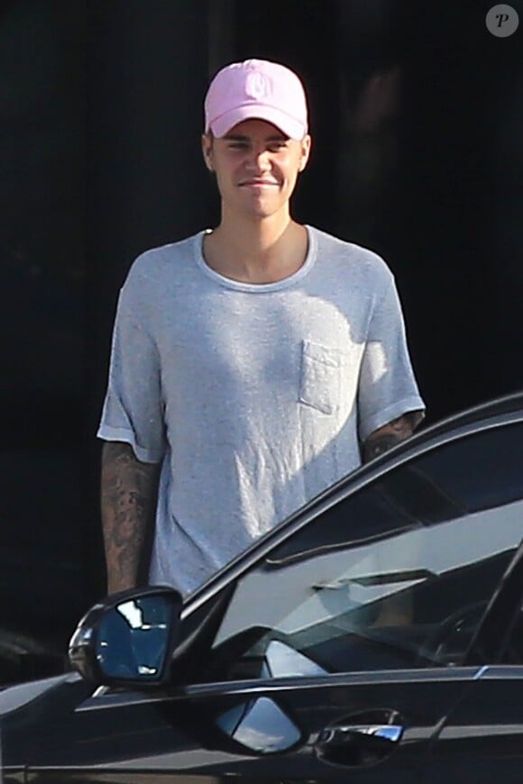 Exclusif - Justin Bieber arrive à Ibiza. Le 10 septembre 2016