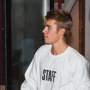 Justin Bieber a passé huit heures dans les studios de Parr Street à Londres, le 19 octobre 2016