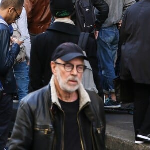 Ouverture de la boutique de popcorn "Yummy Pop" de Scarlett Johansson et son mari Romain Dauriac dans le quartier du Marais à Paris, France, le 22 octobre 2016.