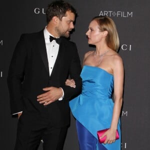 Diane Kruger et son compagnon Joshua Jackson - Gala "The LACMA 2015 Art+Film" en l'honneur de James Turrell et Alejandro Inarritu à Los Angeles, le 7 novembre 2015