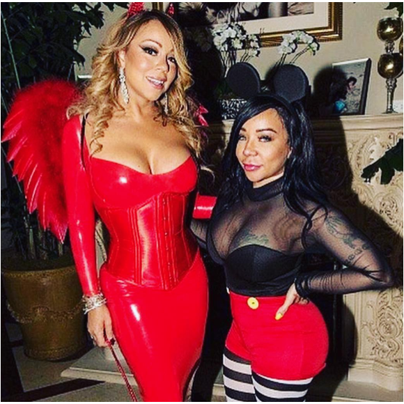 Mariah Carey et ses copines lors de sa soirée d'Halloween. Photo publiée sur Instagram le 24 octobre 2016