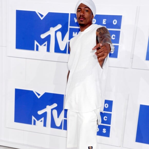 Nick Cannon à la soirée des MTV Video Music Awards 2016 à Madison Square Garden à New York City, New York, Etats-Unis, le 28 août 2016.  Celebrities attending the 2016 MTV Video Music Awards at Madison Square Garden in New York City, NY, USA on August 28, 2016.29/08/2016 - New York