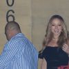 Mariah Carey à la sortie du restaurant Nobu à Malibu, le 18 octobre 2016