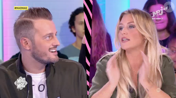 Aurélie Van Daelen et Goef révèlent avoir menti sur leur secret afin de participer à "Secret Story 5". Le "Mad Mag" sur NRJ12, le 24 octobre 2016.
