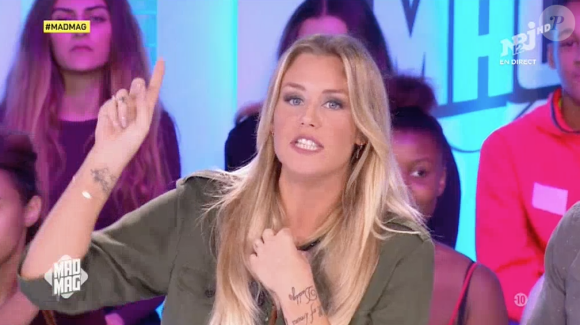 Aurélie Van Daelen et Goef révèlent avoir menti sur leur secret afin de participer à "Secret Story 5". Le "Mad Mag" sur NRJ12, le 24 octobre 2016.