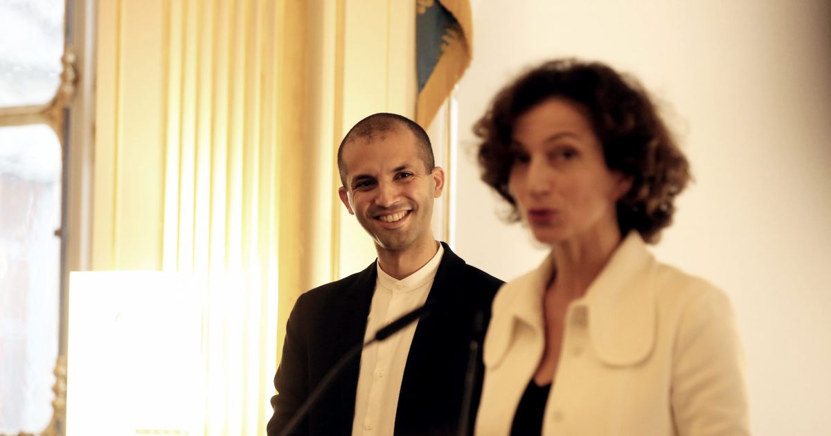 Issam Krimi et Audrey Azoulay Audrey Azoulay a fait chevalier de l