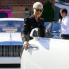 Amber Rose reçoit une magnifique Rolls-Royce pour son anniversaire à Beverly Hills, le 25 octobre 2016