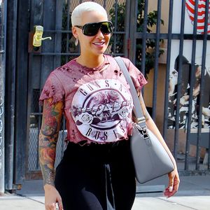 Amber Rose se rend à un studio de danse à Hollywood. Los Angeles, le 12 octobre 2016. © CPA/Bestimage