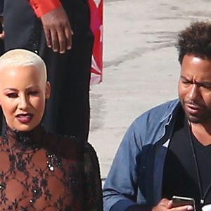 Amber Rose dans les studios de 'Dancing With The Stars' à Los Angeles, le 3 octobre 2016