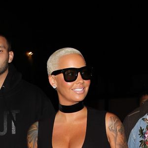 Amber Rose epasse la soirée au Ace of Diamonds à West Hollywood. Le 24 octobre 2016