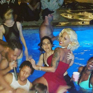 Amber Rose a publié les photos de sa pool-party d'anniversaire sur sa page Instagram.Photo publiée sur Instagram le 24 octobre 2016