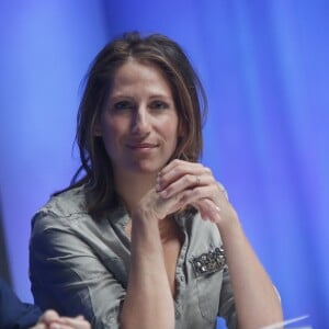 Maud Fontenoy au Conseil national du parti Les Républicains à la Maison de la Mutualité, à Paris. Le 2 juillet 2016. © Alain Guizard / Bestimage