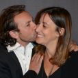Philippe Candeloro et sa femme Olivia - Première de la comédie musicale "Cats" au théâtre Mogador à Paris, le 1er octobre 2015.