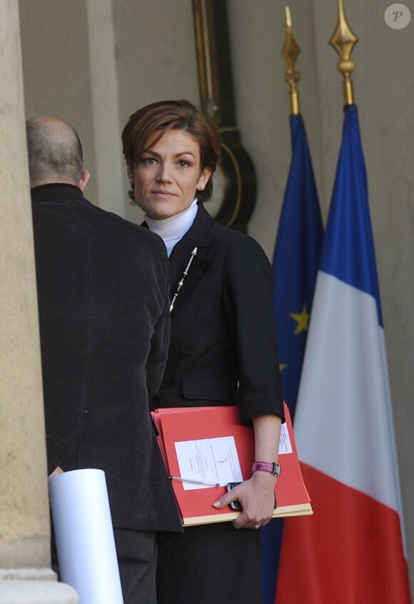 Chantal Jouanno (secrétaire d'État chargée de l'Écologie) au palais de l'Elysée le 10 décembre 2009.