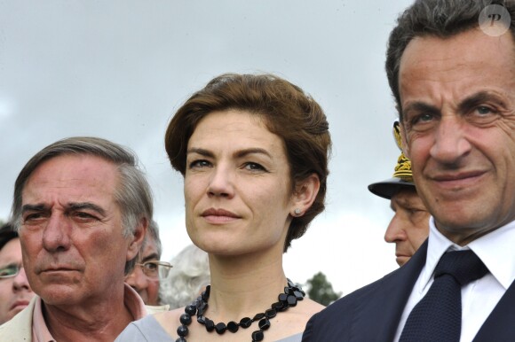 Allain Bougrain Dubourg, Chantal Jouanno et Nicolas Sarkozy en visite à La Réunion le 19 janvier 2010.