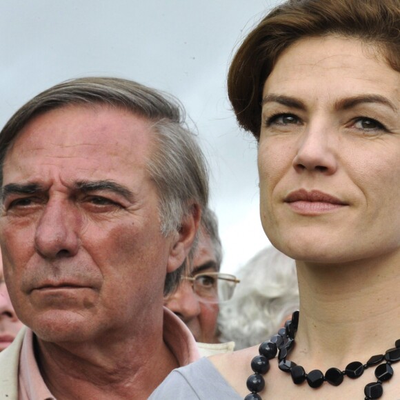 Allain Bougrain Dubourg, Chantal Jouanno et Nicolas Sarkozy en visite à La Réunion le 19 janvier 2010.