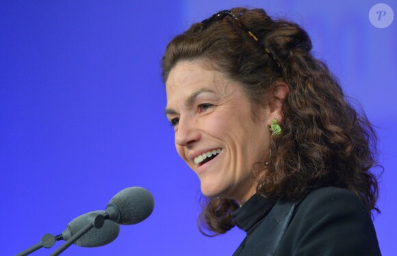 Chantal Jouanno prononce un discours à Versailles le 20 mars 2016.