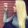 Jessica des "Marseillais" fait la promotion d'un produit de gommage, sur Instagram, octobre 2016