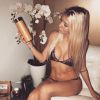 Jessica Thivenin des "Marseillais" sexy pour une promotion de marque de thé, sur Instagram, octobre 2016