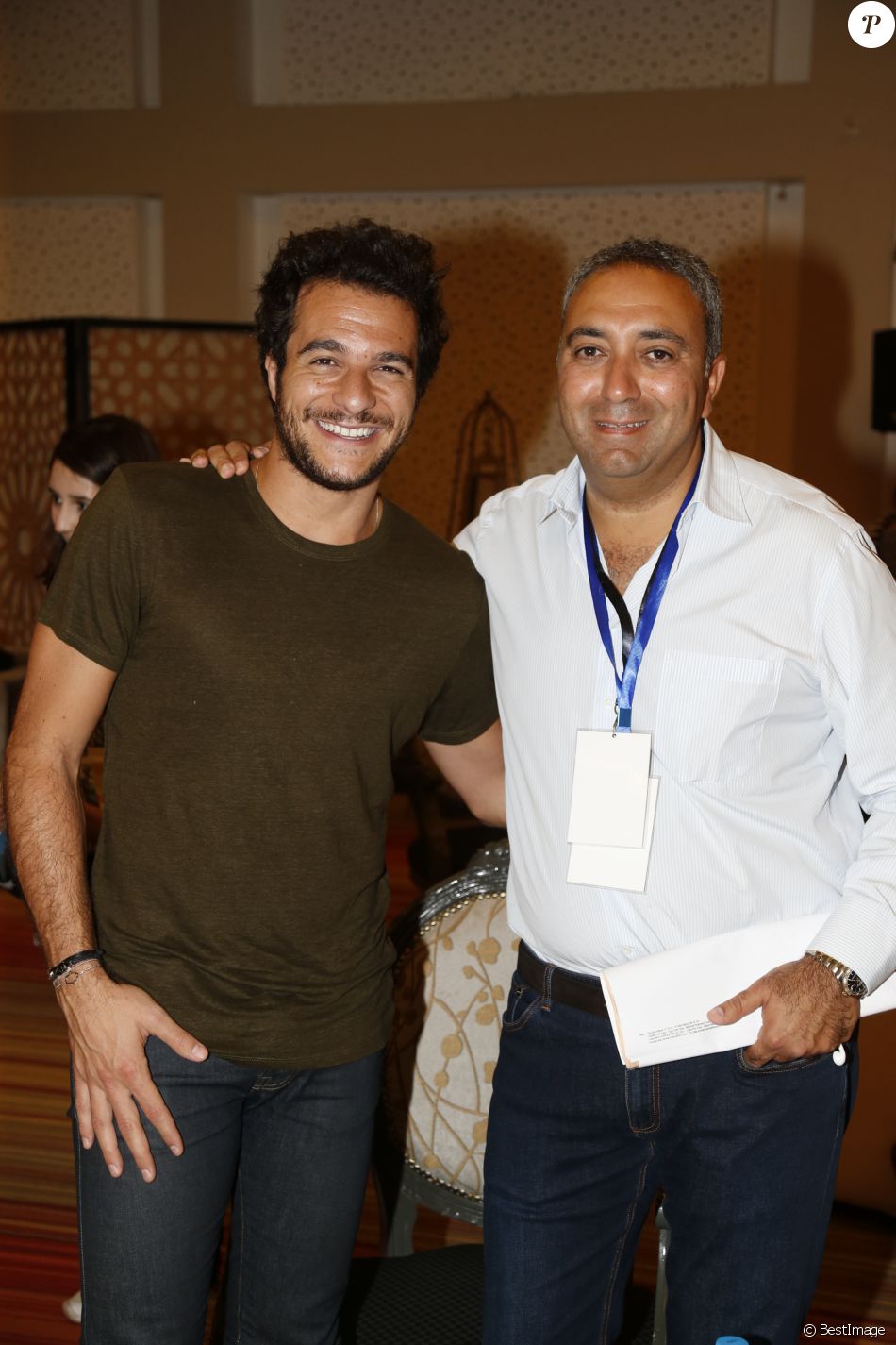 Exclusif Amir Yannis Chebbi Le Producteur De Electron Libre Backstage Balance Et Conference De Presse Du 11eme Concert De La Tolerance A Agadir Le 22 Oct Purepeople