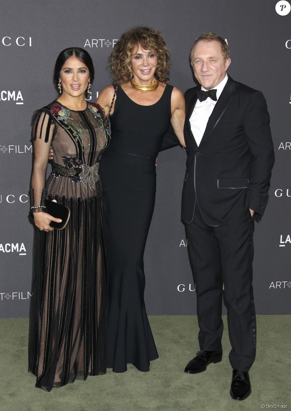  Salma  Hayek avec son mari  Francois Henri Pinault et guest 