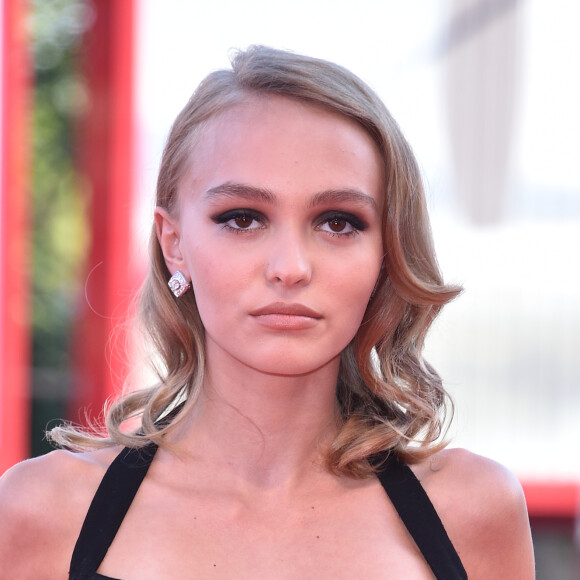 Lily Rose Depp à la première de "Planetarium" lors du 73e Festival du Film de Venise, le 8 septembre 2016.