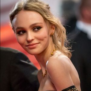 Lily-Rose Depp - Montée des marches du film "I, Daniel Blake" lors du 69e Festival International du Film de Cannes. Le 13 mai 2016. © Jacovides-Borde-Moreau/Bestimage