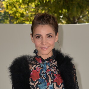 Clotilde Courau - People arrivant au défilé de mode "Elie Saab", collection prêt-à-porter Printemps-Eté 2017 à Paris, le 1er octobre 2016. © CVS/Veeren/Bestimage