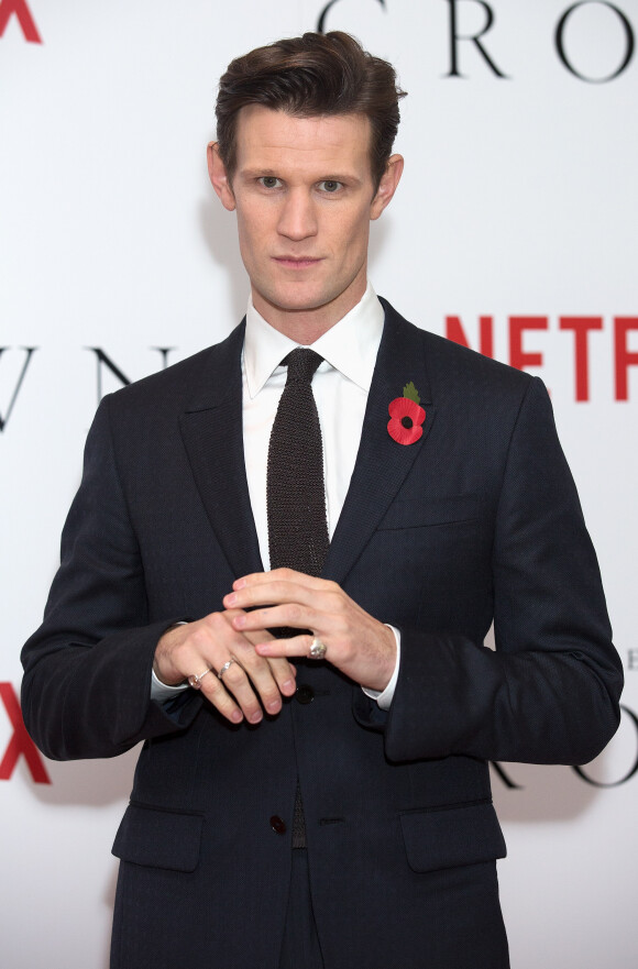 Matt Smith - Soirée de présentation de la série "The Crown" à Londres, le 1er novembre 2016.
