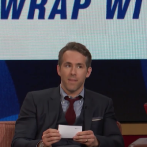 Ryan Reynolds chez Conan O'Brien. (capture d'écran)