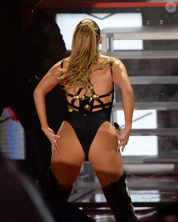 Concert de Jennifer Lopez en soutien à la candidate démocrate aux élections présidentielles US Hillary Clinton à Miami le 29 octobre 2016.