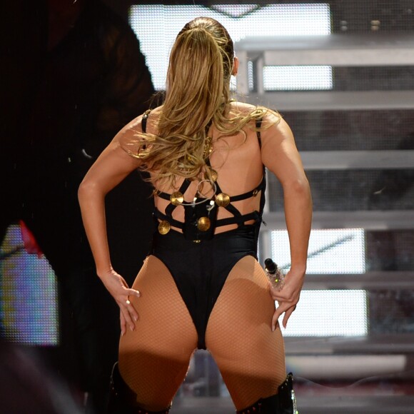 Concert de Jennifer Lopez en soutien à la candidate démocrate aux élections présidentielles US Hillary Clinton à Miami le 29 octobre 2016.